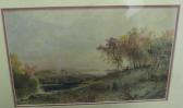 GAUTIER Louis Adolphe 1700-1800,Autumn landscape at sunset,Ivey-Selkirk Auctioneers US 2008-12-13