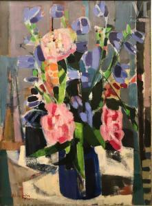 GAUTIER Philippe 1928-2004,Bouquet de fleurs,1959,Millon & Associés FR 2022-06-17