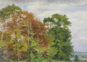 GAVARNI Pierre 1846-1932,Landscape with trees,Ewbank Auctions GB 2020-03-19