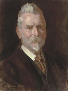 GAVIN Malcolm 1874-1956,Portrait of D.W.R. Carrick-Buchanan of Drumpellier,Christie's GB 2007-03-07