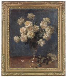 GAVIN Malcolm 1874-1956,Roses in a glass vase,Christie's GB 2008-07-15
