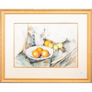 GAW WILLIAM ALEXANDER 1891-1973,Still Life with Fruit,Clars Auction Gallery US 2023-04-15