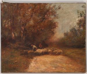 GAY Edward B 1837-1928,pastoral landscape,South Bay US 2023-05-25