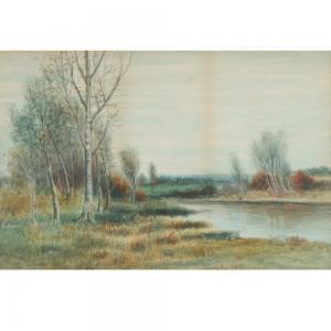 GAY George Howell 1858-1931,rural landscape with wetlands,Ripley Auctions US 2023-04-29