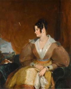 GEDDES Andrew 1783-1844,Portrait of a lady, traditionally identified as El,Sotheby's GB 2023-01-18