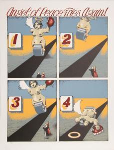 GEDEN Dennis 1944,ANGEL OF PEACE TRIES AGAIN FROM THE LIMESTONED POR,1973,Ro Gallery US 2024-01-01