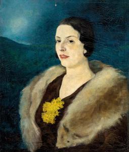 GEDO Lipot 1887-1925,Lady,1932,Nagyhazi galeria HU 2021-02-23