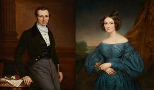 GEEFS Fanny 1807-1883,Couple de notables,1837,Horta BE 2018-01-22