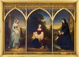 GEEFS Fanny 1807-1883,\”La vie d\’une femme: La Piété, l\’Amour et la Do,Uppsala Auction 2021-06-15