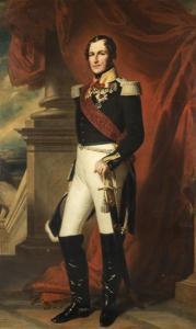GEEFS Fanny 1807-1883,Portrait de Leopold Ier, roi des Belges Portrait d,Ader FR 2021-01-29