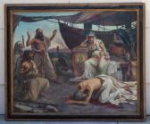 GEERINCK César 1862-1919,Arab bazaar scene,Kaminski & Co. US 2019-09-21