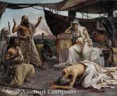 GEERINCK César 1862-1919,The Brothers of JosephProstrate Before Him,Neal Auction Company 2008-07-12