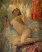 GEFFCKEN Walter 1872-1950,Reclining nude,Hargesheimer Kunstauktionen DE 2019-03-16