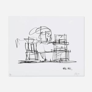 GEHRY Frank 1929,Study for New Frank Gehry House,2004,Wright US 2015-09-24