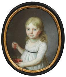 GEIGER Conrad 1751-1808,Empire-Bildnis eines Mädchens mit Beeren,Schloss DE 2010-11-27