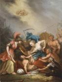 GEIGER Conrad,The apotheosis of an ancient hero into the pantheo,1782,Palais Dorotheum 2011-10-12