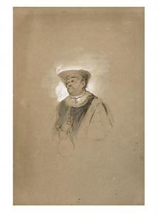GEIGER Peter Johann Nepomuk 1805-1880,Halbfigur eines Mannes,Scheublein Art & Auktionen 2021-05-14
