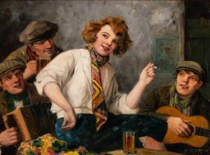 GEIGER Richard 1870-1945,A Pub Scene,William Doyle US 2024-03-27