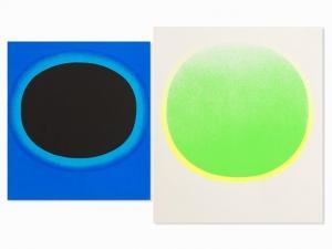 GEIGER Rupprecht 1908-2009,2 Abstract Compositions,1968,Auctionata DE 2016-10-20
