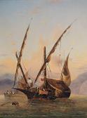 GEIGER Th 1843,Fischerboote im Mittelmeer,Scheublein Art & Auktionen DE 2009-06-19