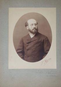 GEISER Jean Theophile 1848-1923,Portrait d'un homme,Rossini FR 2021-11-16
