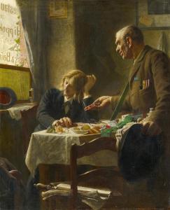 GEISSLER Wilhelm 1848-1928,Do you want a Light?,1898,Van Ham DE 2018-11-15