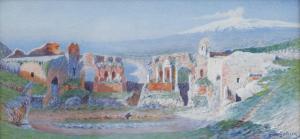 GELENG Angelo 1800-1900,teatro greco di Taormina,Trionfante IT 2015-06-19