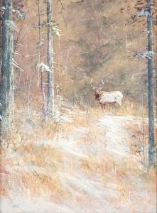GELLER Mark 1947,Encampment and Snowy Elk (porrtfolio),Hindman US 2021-11-05