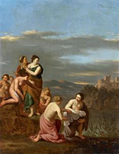 GELTON Toussaint 1630-1680,The Finding of the Infant Moses,Lempertz DE 2022-05-21