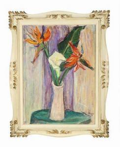 GEMIGNANI Sineo 1917-1973,Natura morta con vaso di fiori,1956,Gonnelli IT 2020-05-26