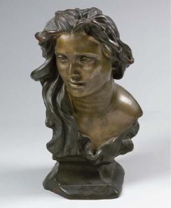 GEMITO Vincenzo 1852-1929,Busto d'Anna Gemito,Christie's GB 2005-11-28
