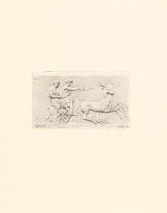 GEMITO Vincenzo 1852-1929,Scena con carro di Diana tratta da un altorilievo ,1871,Finarte 2024-03-27