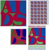 GENERAL IDEA 1968-1994,AIDS SERIES (GROUP LOT) 1. AIDS,1987,Waddington's CA 2023-11-23