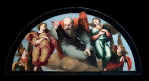 GENGA Girolamo 1476-1551,Dieu entouré d'anges,Binoche et Giquello FR 2017-06-09