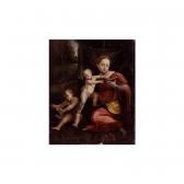 GENGA Girolamo 1476-1551,madonna and child with the infant saint john the b,Sotheby's GB 2001-10-05