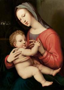 GENGA Girolamo 1476-1551,Madonna col Bambino,1523,Finarte IT 2005-09-25