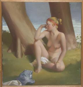 GENGLER Thomas 1900-1900,Nude,Hindman US 2014-06-04