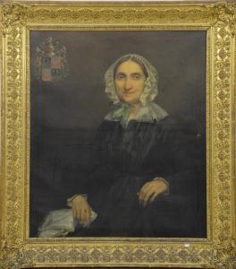 GENISSON P 1800-1800,Portrait de dame,1845,Rops BE 2014-07-27