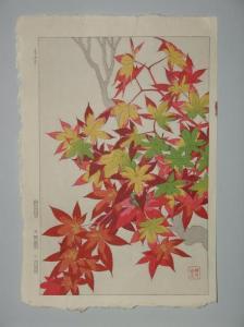 GENKO,feuilles d'érable à l'automne,1940,Neret-Minet FR 2013-04-22