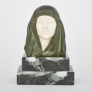 GENNARELLI Amadeo 1910-1976,HEAD OF AN ARABIAN WOMAN,Waddington's CA 2016-12-05