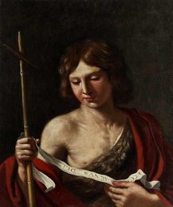 GENNARI Benedetto il Giovane 1633-1715,JOHANNES DER TÄUFER,Hampel DE 2019-09-25