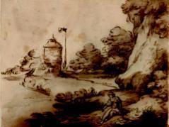 GENNARI Carlo Maria 1712-1790,Paesaggio con figura femminile,Porro & C. IT 2007-11-21