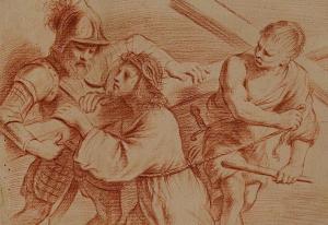 GENNARI Cesare 1637-1688,Le Christ portant sa croix,EVE FR 2023-02-23