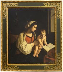 GENNARI Cesare 1637-1688,Madonna con il Bambino (Madonna del libro),Meeting Art IT 2023-05-06