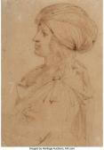 GENNARI Cesare 1637-1688,Portrait d'homme au turban,Heritage US 2019-12-05