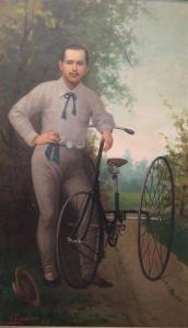 GENNARO Giuseppe,L'homme au tricycle,1889,Conan-Auclair FR 2019-10-17