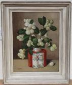 GENT J.V,Mistletoe in a Chinese Vase,Tooveys Auction GB 2016-05-18