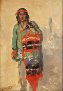 GENTH Lillian Mathilde 1876-1953,Portrait of an Indigenous Person,Shapiro Auctions US 2023-06-15
