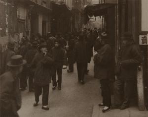 GENTHE Arnold 1869-1942,The Street of the Gamblers (by Day), Ch,1900,Phillips, De Pury & Luxembourg 2023-10-11