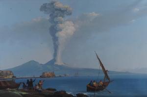 GENTILE Luigi,The Eruption of Vesuvius,19th century,Bellmans Fine Art Auctioneers 2023-10-10